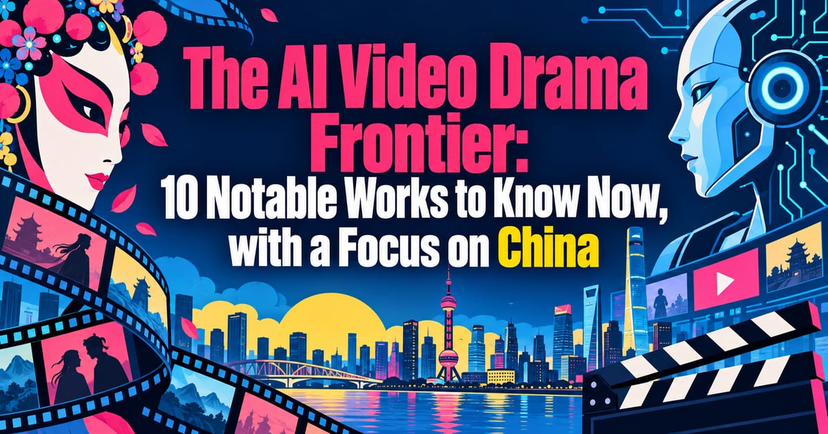 AI视频剧前沿：以中国为中心，现在值得了解的10部佳作