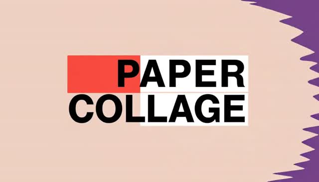 25 PAPER COLLAGE:纸艺拼贴