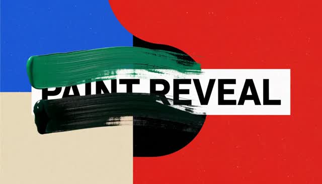 43 PAINT REVEAL:从绘画过程到视频