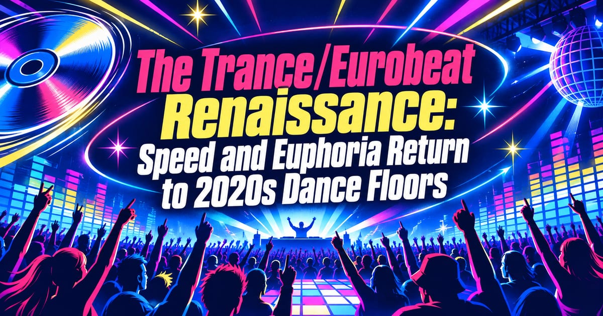 Trance／Eurobeat 复兴：2020 年代的舞池，速度与狂喜回来了